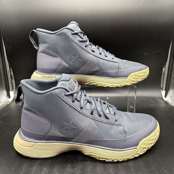 Converse Star Series BB Mid Carbon Blue Sneaker Mens Size 12 166518C - Picture 1 of 7